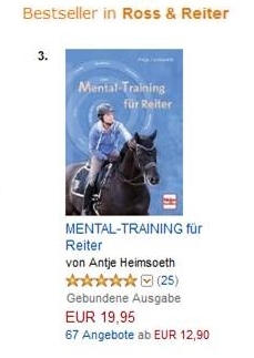 Bestseller Mentaltraining für Reiter Antje Heimsoeth