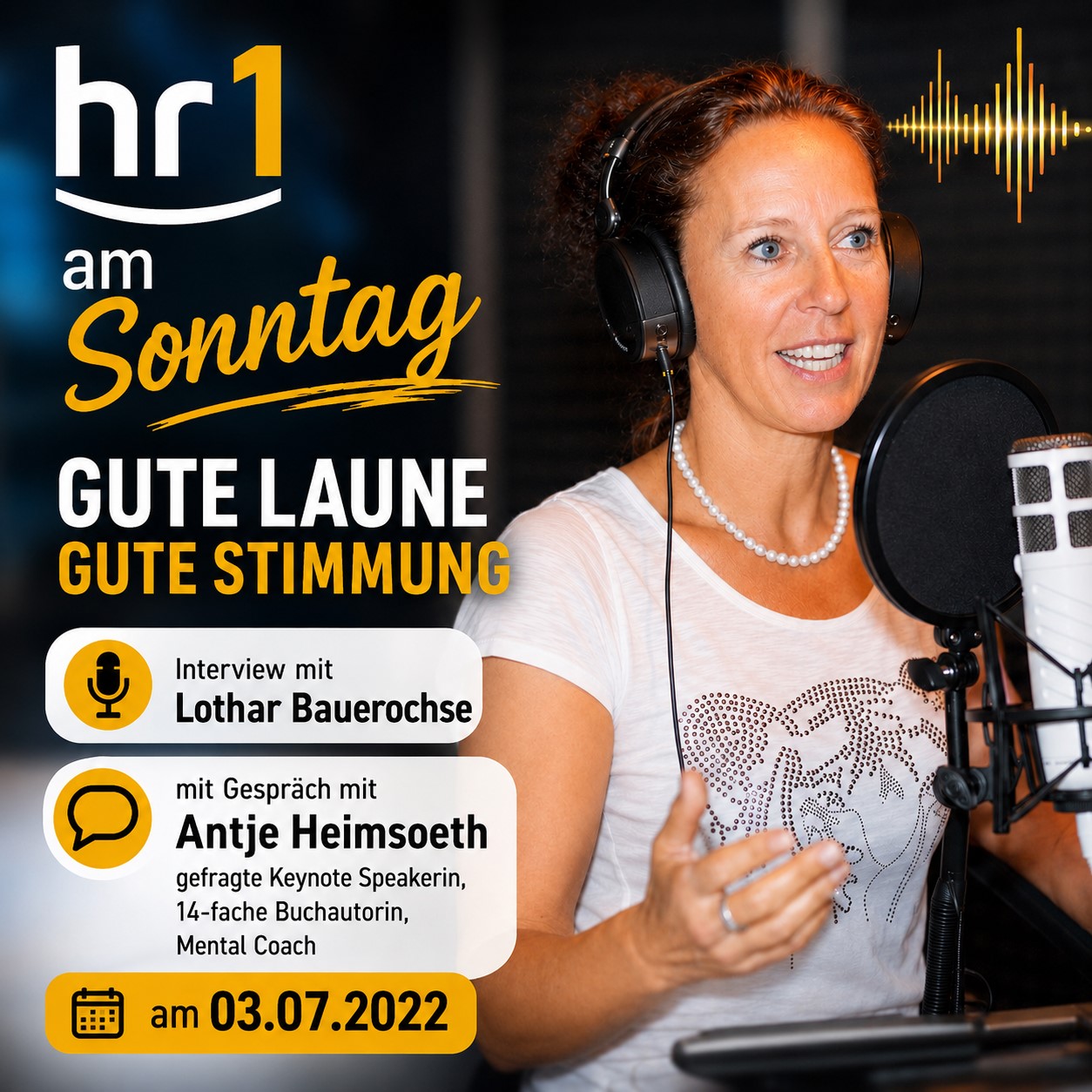 Antje Heimsoeth - hr1 am Sonntagmorgen - Gute Laune - Gute Stimmung