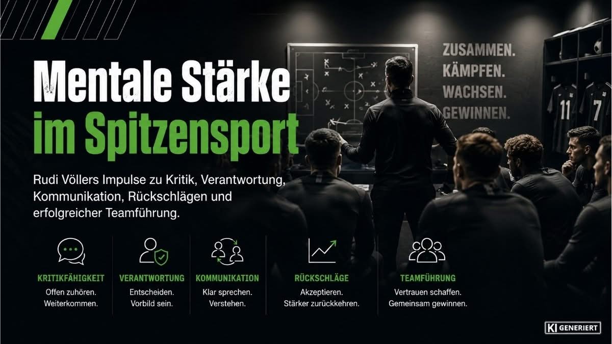 Mentale Stärke unter maximalem Druck - KI-Generiert