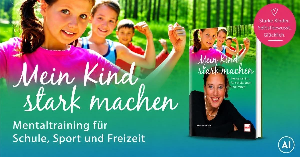 Antje Heimsoeth – Buch – Mein Kind stark machen – Mentaltraining für Schule, Sport und Freizeit